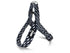 Morso Mini Hondentuig Verstelbaar Gerecycled Power Flow Zwart 24-32X1,5 Cm