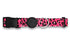 Morso Halsband Hond Gerecycled Bubble Leo Roze 30-42X1,5 Cm
