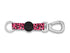 Morso Key Cord Sleutelhanger Gerecycled Bubble Leo Roze M
