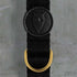 Morso Halsband Hond Gerecycled Gold Caviar Goud 43-70X2,5 Cm