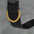 Morso Halsband Hond Gerecycled Gold Caviar Goud 43-70X2,5 Cm
