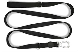 Morso Hondenriem Verstelbaar Gerecycled Pureness Zwart 65-200X2,5 Cm 20-80 Kg