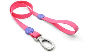 Morso Hondenriem Waterproof Gerecycled Passion Pink Roze 120X1,5 Cm