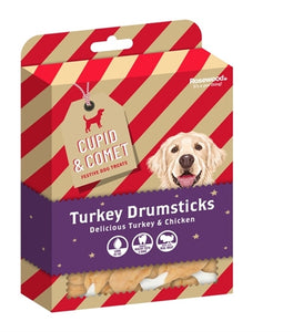 Cupid & Comet Xmas Turkey Drumsticks 160 GR