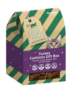 Cupid & Comet Xmas Turkey Cushion Gift Box 180 GR