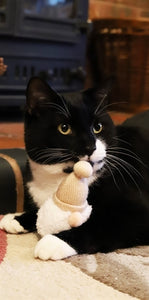 Cupid & Comet Pom Pom Gonk Kerstman 11,5X7 CM