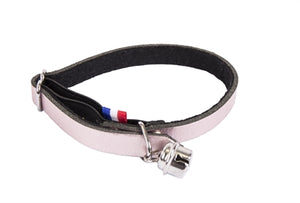Martin Halsband Kat Dakota Leer Roze 30X1 CM
