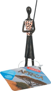 Zolux Ornament Afrika Krijger 14X4X2,5 CM