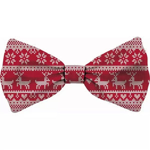 Plenty Gifts Kerst Vlinderstrik Hert Rood 8X16  CM