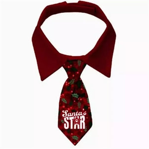 Plenty Gifts Kerst Stropdas Santa's Star / Hulst MEDIUM