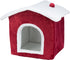 Trixie Xmas Kattenmand Huis Rood / Wit 35X38X45 CM