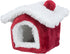 Trixie Xmas Cuddly Cave Muis / Hamster Rood / Wit 15X15X12 CM