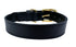 Sazzz Halsband Hond Braveheart Classic Leer Zwart 32-39x2,5 CM