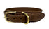 Sazzz Halsband Hond Pioneer Classic Leer Zadel Bruin 32-39X3 CM