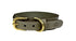 Sazzz Halsband Hond Pioneer Classic Leer Taupe 37-45X3,5 CM