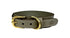 Sazzz Halsband Hond Pioneer Classic Leer Taupe 42-50X3,5CM