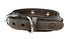 Sazzz Halsband Hond Boho Treasure Stone Vintage Leer Bruin 32-39X3 CM