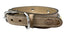 Sazzz Halsband Hond Boho Treasure Stone Vintage Leer Beige 42-50X3,5 CM