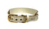 Sazzz Halsband Hond Sweetie Classic Leer Creme 32-39X2,5 CM