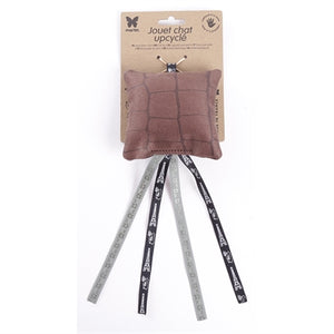 Martin Kattenspeelgoed Angeline Kruis Gerecycled Leer / Lint Assorti 68X8,5X0,5 CM