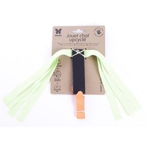 Martin Kattenspeelgoed Celine Hanger Gerecycled Leer / Lint Assorti 21,5X89X0,5 CM