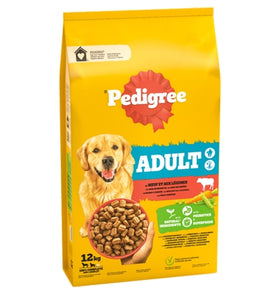 Pedigree Adult Met Rund En Groenten 12 KG