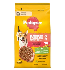Pedigree Adult Mini Met Rund En Groenten 1,4 KG