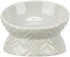 Trixie Verhoogde Voerbak / Waterbak Keramiek Licht Taupe 150 Ml 13 Cm