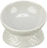 Trixie Verhoogde Voerbak / Waterbak Keramiek Licht Taupe 150 Ml 13 Cm