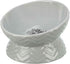 Trixie Verhoogde Voerbak / Waterbak Keramiek Grijs 350 Ml 17 Cm