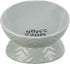 Trixie Verhoogde Voerbak / Waterbak Keramiek Grijs 350 Ml 17 Cm
