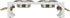 Trixie Be Nordic Set Voerbak / Waterbak Hout / Rvs Wit 2X900 Ml 44X21X14 Cm