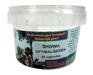 Dierendrogist Sperma Optimaliseren Capsules 60 St