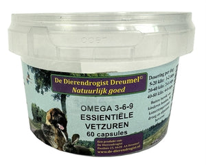 Dierendrogist Omega 3-6-9 Vetzuren Capsules 60 St