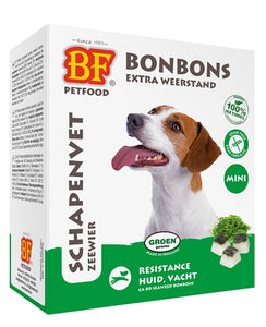 Bf Petfood Schapenvet Mini Bonbons Zeewier 80 St