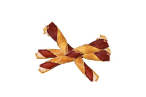 Petstyle Living Twisted Stick Multicolor Met Kip 12,5 CM 3 ST