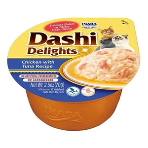 Inaba Dashi Delights Chicken With Tuna Recipe 70 Gr