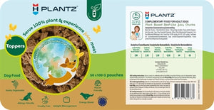 Henart Plantz Toppers Beef Like Pouch 50X100 GR