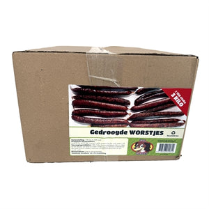 Petsnack Gedroogde Worstjes +/- 150 ST 3 KG