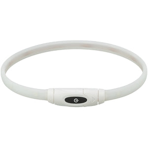 Trixie Lichtgevende Halsband Hond Usb Siliconen Oplaadbaar Meerkleurig 65X1,6 Cm