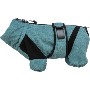 Trixie Badjas / Huisoverall Badstof Petrol 62 Cm
