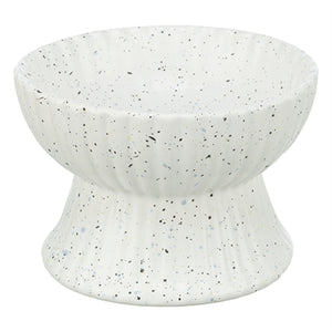 Trixie Voerbak / Drinkbak Kat Verhoogd Keramiek Wit 200 ML 13 CM