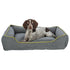 Trixie Hondenmand Nio Waterafstotend Hoekig Donkergrijs 75X60 CM