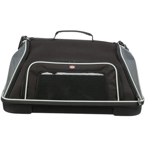 Trixie Hondentas Vliegtuigtas Boarding Zwart / Grijs 55X40X23 Cm