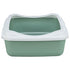 Trixie Kattenbak Classic Met Rand Salie / Wit 37X48X15 CM