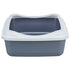 Trixie Kattenbak Classic Met Rand Paars / Wit 37X48X15 CM
