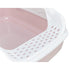 Trixie Kattenbak Delio Met Rand Bedrukt Lila / Wit 50X38X20 CM