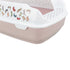 Trixie Kattenbak Delio Met Rand Bedrukt Lila / Wit 50X38X20 CM