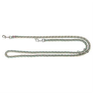 Trixie Hondenriem Cavo Verstelbaar Salie Groen / Zand 200X1,2 CM