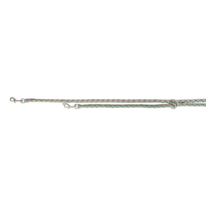 Trixie Hondenriem Cavo Verstelbaar Salie Groen / Zand 200X1,8 Cm